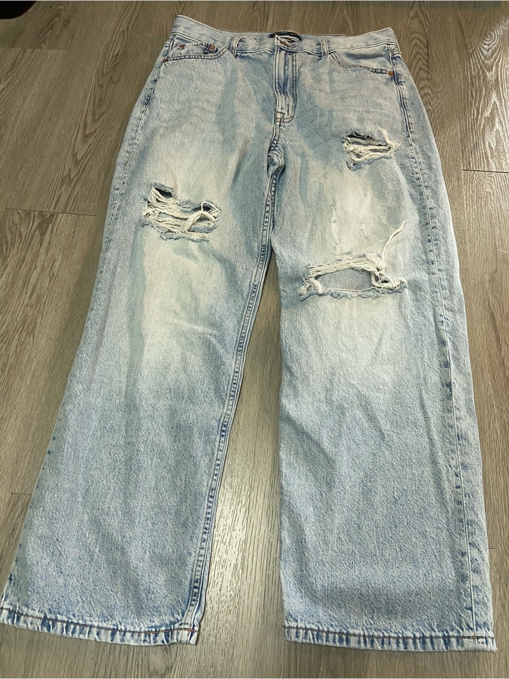 Aeropostale High Rise Baggy Jeans